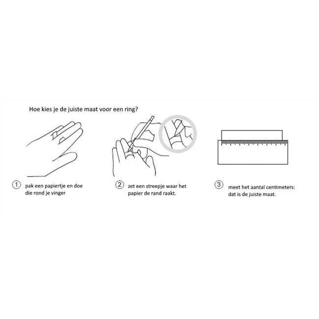 Ring knoop donkergroen - Maat 8 Ring knoop donkergroen - Maat 8